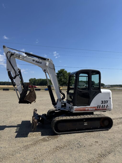 Bobcat 337 Excavator Lot #6489