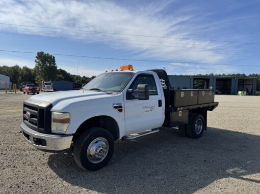 F350 Ford Flat Bed  Lot # 6514