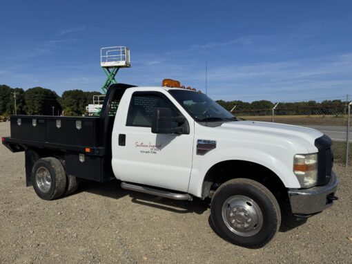 F350 Ford Flat Bed  Lot # 6514 - Image 4